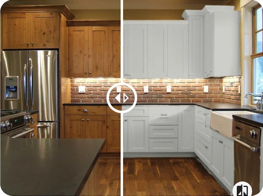 Cambio de color de concina con App de inteligencia artificial