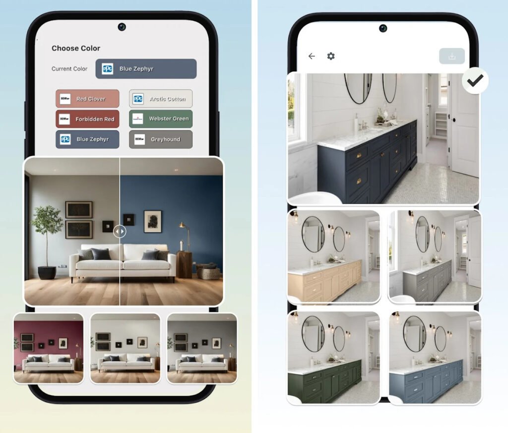 Captura de Paint AI en móvil o smartphone