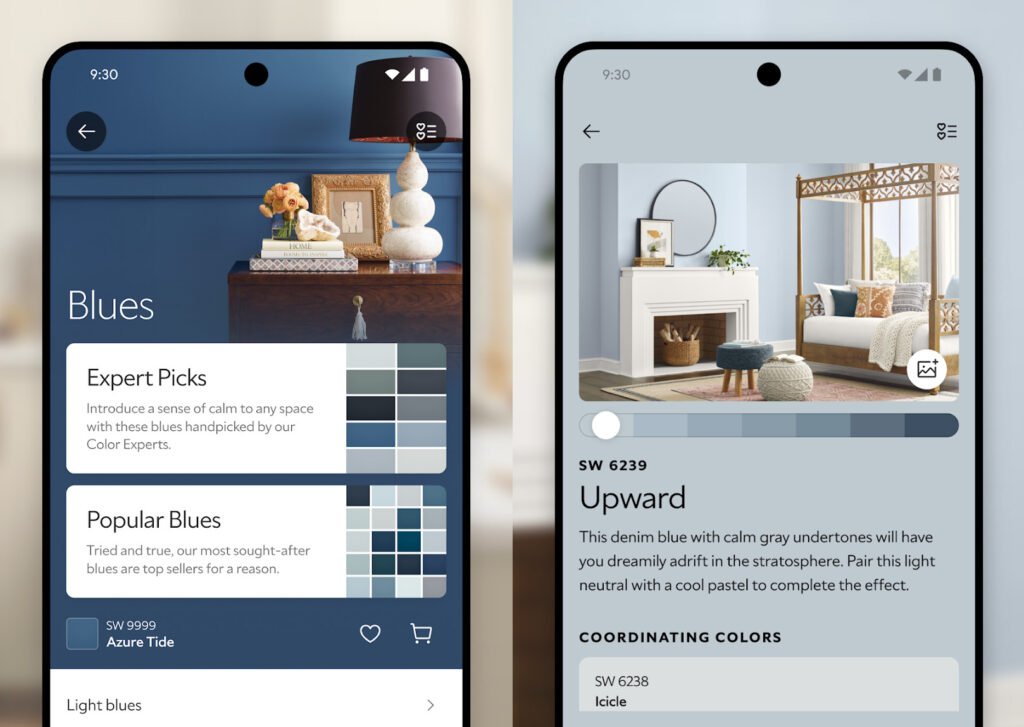 Captura de pantalla de la app Color expert